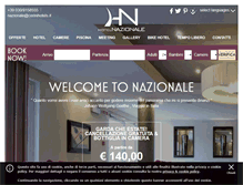 Tablet Screenshot of hotelnazionaledesenzano.it